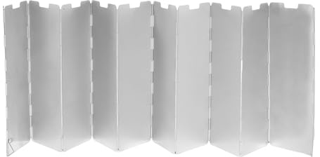 jojofuny Faltbarer Runder Reflektor aus Aluminiumlegierung für Propangas Terrassenheizstrahler mit Windschutz Hitzebeständig Transportabel für Camping und Garten