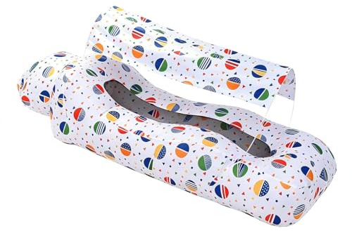 Generiskt uppblåsbar soffa – 190 cm vattentät soltak utomhussäng | amfibisk camping strandar luftstol | Vattenliggande trädgård pooltillbehör | vikbar matta i polyester