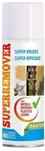 CIR - Chimica Italiana Restauri SVERNICIATUTTO - Sverniciatore super veloce in gel per la rimozione di pitture murali vernici e smalti - Barattolo da 750 ml