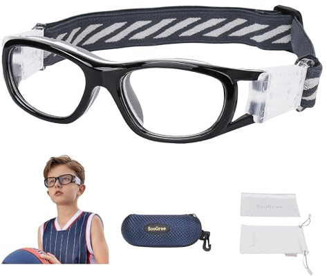 ''N/A'' SooGree kids Basketball Soccer Football Sports Training Glasses Protective Eyewear Goggles Anti Fog Lens for Boys Girls Youth Safety Glasses Age 7-12