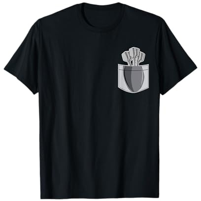 Lustige Dart Tasche Darts Brusttasche Pfeile Dartspieler T-Shirt