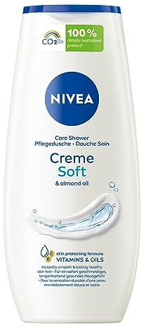 NIVEA Creme Soft Crema, Gel doccia per il corpo, 250 ml, confezione da 5