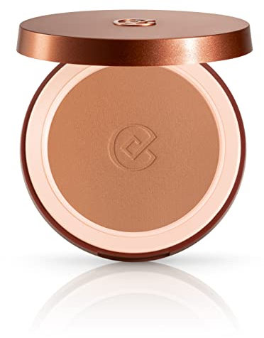 Collistar Polvos Bronceadores Efecto Seda n.07 Bali Glow, Bronceado Natural, Acabado Glow, Hidratante, Oil Free, Larga Duración, Protección Anticontaminación y Anti-Digital Ageing, 10 g