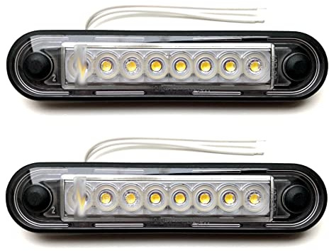 MelTruck® 2x LED Begrenzungsleuchte Positionsleuchte 12V 24V E9 für LKW PKW Anhänger