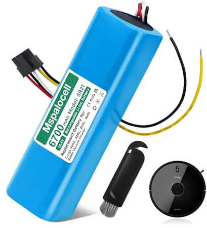 Mspalocell 6700Mah 14,4V Batería De Repuesto para Conga 4690 4090 4490 4590 Batería De Robot Aspirador