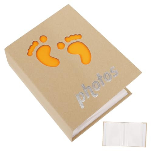 MOLUCKFU Fotoalbum Für Mädchen Und Jungen Erinnerungsbuch Zur Aufbewahrung Von Babyfotos Und Wachstumserinnerungen Dekorativ Und Praktisch Für Jeden Anlass