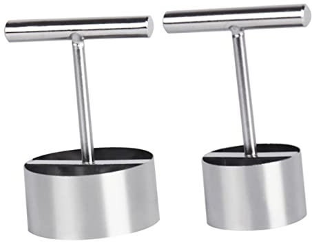 OKUMEYR 2stücke Teiliges Edelstahl Obstentkerner Mit Rutschfestem Griff Multifunktionaler Birnen Apfelausstecher Langlebiges Fruchtkernentfernungswerkzeug Für Einfaches Entkernen Und Kuche