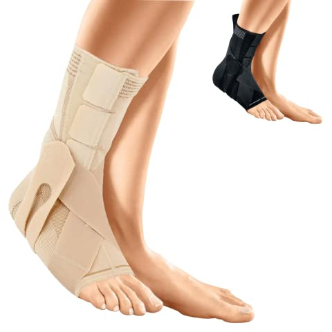 Sporlastic Neurodyn Classic Foot Drop Support (2 Colours) - German Made & NHS Supplied Lightweight Foot Drop Brace for Flaccid Paralysis - #1 Shoe-Compatible Splint - Beige - Size 5 - Left