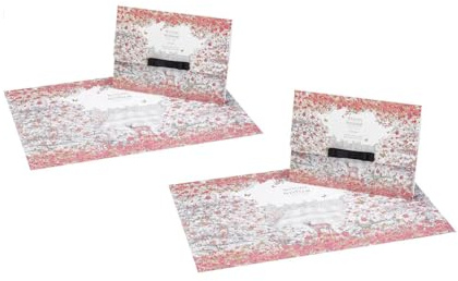 2 x Woods of Windsor 5 Bögen Schrankpapier True Rose (2 x 1 Stück)