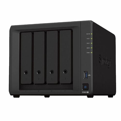 NAS 4Bay, 2xGbE, Almacenamiento expansión, gestión de Datos, copias de Seguridad, Servidor Multimedia, colaboración remota.