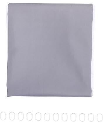 KONTONTY Cortina De Ducha con Diseño De Degradado 150x180cm Textura Suave Ideal para