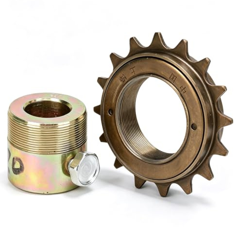 Cyrank 16t Freewheel Kit, 20mm Adapter Replacement Flywheel Adapter Kit Lightweight Easy Installation for Electric Motorcycles Karts