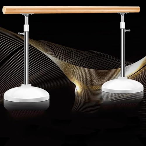Barra De Ballet Portátil, Barra De Ballet Independiente Y Portátil Para Niños Y Adultos, Altura Ajustable De 85 A 120 Cm, Ideal Para Ejercicios De Estiramiento(Blanco,3.5m/11.5ft)