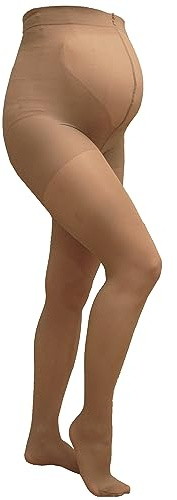 Fiore Maternity Tights Mama 40 Denier (2-Small, Natural)