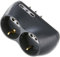 BTicino S3614G Adattatore B4, Bipasso 10/16A e 2 Prese P30, Spina 16A, 1500 W, 250 V, Nero