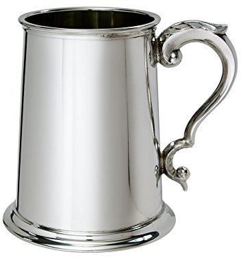Wentworth Pewter Boccale in peltro tinta unita, 1 pinta