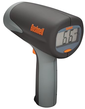 Bushnell Velocity Speed Gun - Accurate Handheld Radar for Sports, Racing, and Traffic Monitoring, Measures Up to 200 MPH with Clear LCD Display