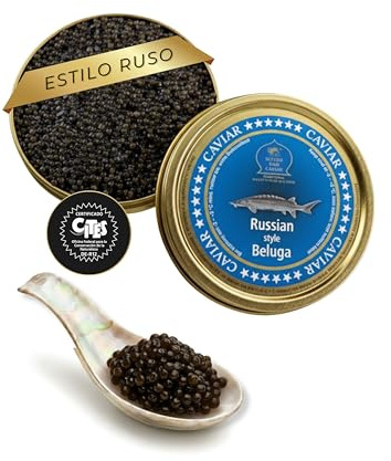 Sepehr Dad Caviale Beluga Stile Russo | uova di storione | CN Allevamento | 30 g