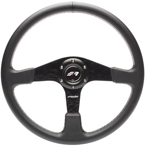 Simoni Racing DEF/P Sportlenkrad, Schwarz