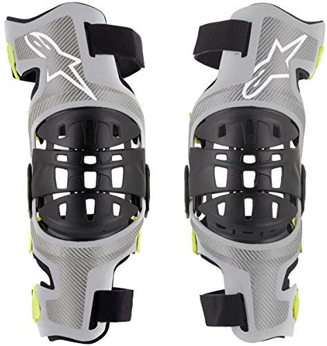 Alpinestars Bionic-7 Protezioni ginocchio, nero/grigio, XL/2XL