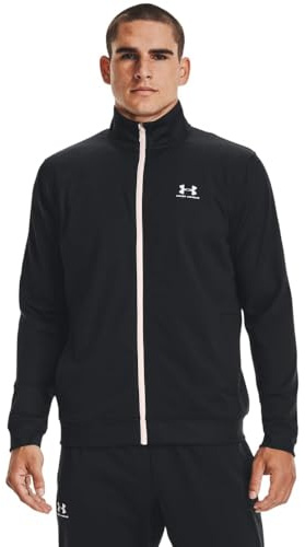 Under Armour Men's UA Sportstyle Tricot Jacket MD Black