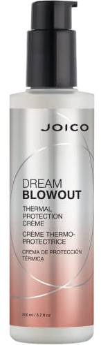 Joico Dream Blowout Thermal Protection Crème | For Most Hair Types | Thermal Heat Protection | Control Frizz & Static | Faster Drying Time | Humidity Protection | Reduce Breakage | 6.7 Fl Oz