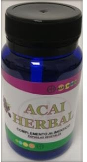 ACAI HERBAL 60cap. – complément alimentaire sous forme de gélules, boîte de 60 gélules, contribue au fonctionnement normal de l’organisme au quotidien et devient un allié fiable dans la routine de tou