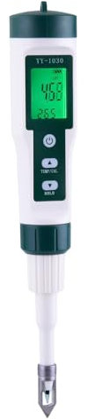 Analizzatore di pH alimentare - Tester di acidità alimentare di alta precisione, tester di pH alimentare digitale | Tester di pH 'acqua portatile per acquario, acqua, formaggio, lievito