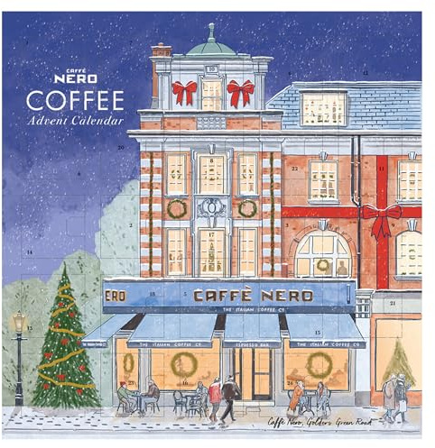 Caffè Nero | Coffee Pod Advent Calendar | Perfect For Coffee Lovers and as a Gift | Filled with 24 coffee capsules