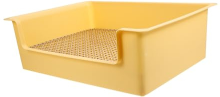 Happyyami Caja De Baño para Conejos Inodoro para Mascotas Accesorios para Conejos