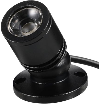 jojofuny Mini USB LED Spotlight: Small Spot Lights for Jewelry Display Lighting Fixture - Adjustable Uplighter for Plants, Porch, Showcase, Cabinets, Furniture