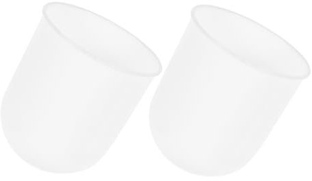 Alipis 2piezas Soporte para Cepillo De Inodoro Plástico Porta Escobilla Compacto y Resistente para Baño Accesorio Práctico para Limpieza Doméstica