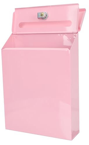 PNAJFUEL Briefkasten Mit Schloss Briefkasten-Zubehör Briefkasten-Zubehör Für Zu Hause/Pink/30X23Cm
