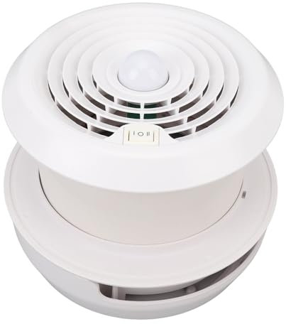 Ventilateur de Toit pour Camping-car, en Forme de Tête de Champignon, 2 Vitesses, Ventilateur D'échappement, éclairage, écran en Maille, Camping-car
