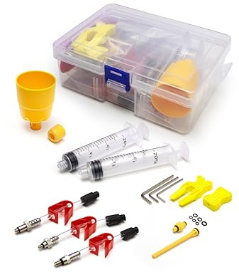 Clarks Cycle Systems Hydraulic Brake Bleed Kit, Compatible with Clarks Hydraulic Brakes