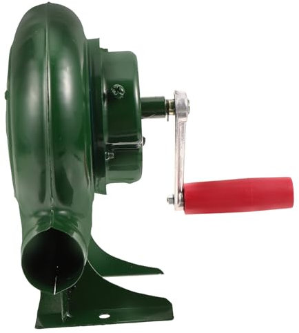 Toyvian Handkurbelgebläse Feuergebläse Für Grill Camping Tragbares Handgebläse Mit Kompakter Größe Und Komfortablem Griff Universeller Outdoor Grillventilator Für Holzkohle Und Lagerfeuer