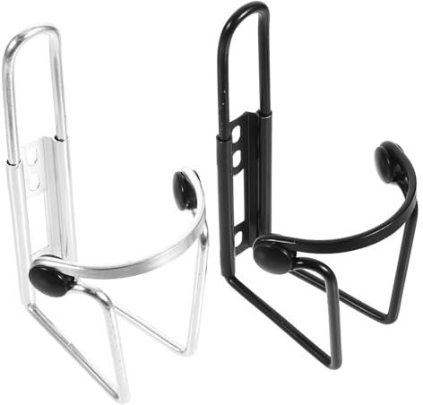 VINTORKY 2pcs Bike Water Bottle Holder Cage Storage Racks for Mountain Bike Dual Cup Holder Drink