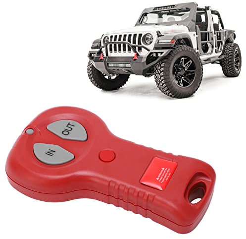 SustVita Kit telecomando wireless per verricello DC 9-30 V 434 MHZ con portata di 75 piedi per automazione del paranco, controller universale per verricello elettrico per camion