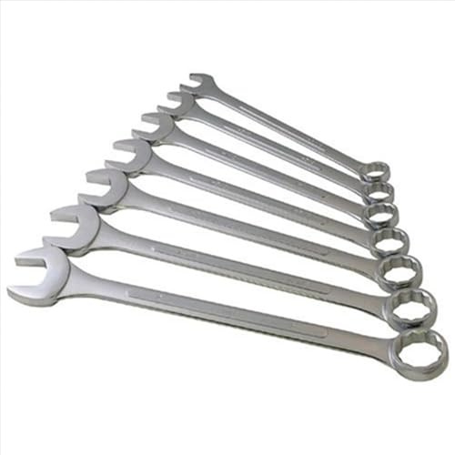 Sunex Tools 9707 Jumbo Fractional Combination Wrench Set, 7Piece (Includes Roll-Case), SAE Jumbo Combination Wrench Set