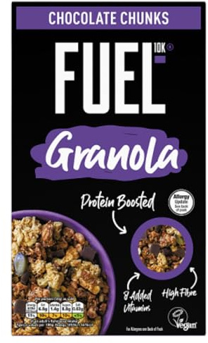 FUEL10K Protein Boosted Granola, Chocolate, 400 g