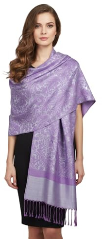 PASKMLNA Damen Paisley Pashmina Schal,Stola