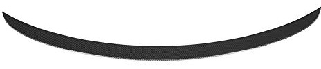 Aileron de Coffre arrière, Qiilu Aileron de Coffre arrière, Aspect en Fibre de Carbone pour becquet de Couvercle de Coffre Haut AMG pour GLC-Classe C253 coupé 2016-2020