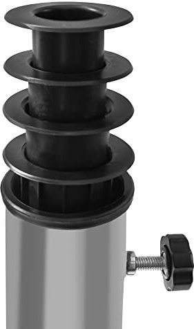 osoltus Reduziereinsätze für Granit Sonnenschirmständer – Reduzierringe Sonnenschirm Reduzierstück (5 TLG. 48/38/36/32/28 mm)