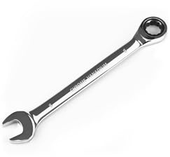 EGOFINE 8mm Ratchet Spanner Metric, Industrial Grade Gear Wrench with 12-Point Design, 72-Tooth Ratchet, Chrome Vanadium Steel