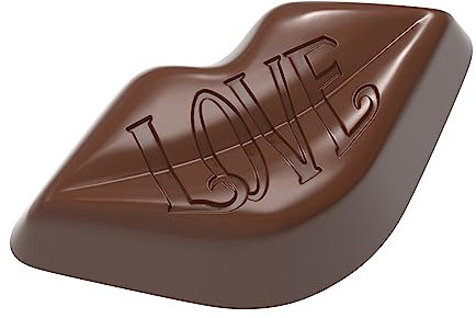 CW1893 - Chocolate World - “Love” Chocolate Lips Polycarbonate Mould