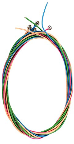 4 Stücke Gitarrensaiten E-gitarre Edelstahl Brillanter Klang E-bass Farbige Saiten Gitarrensaiten Für Akustikgitarre