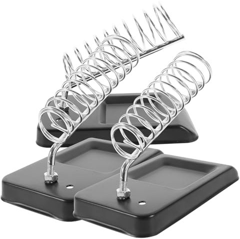 PartyKindom 3pcs Soldering Iron Stand Premium Support Station Multi-Purpose Holder for Soldering Iron Lightweight and Detachable Design for Workshop Use