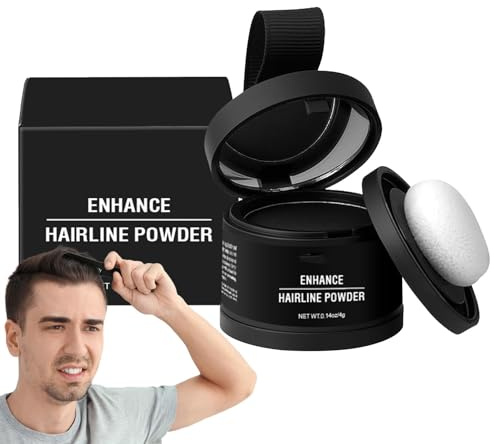 Haarpuder, Haarpuder für Frauen, Retuschier-Haarfarbe mit Applikator, wasserfester und langlebiger Haar-Korrektor, Grauabdeckung Schattierungswerkzeug