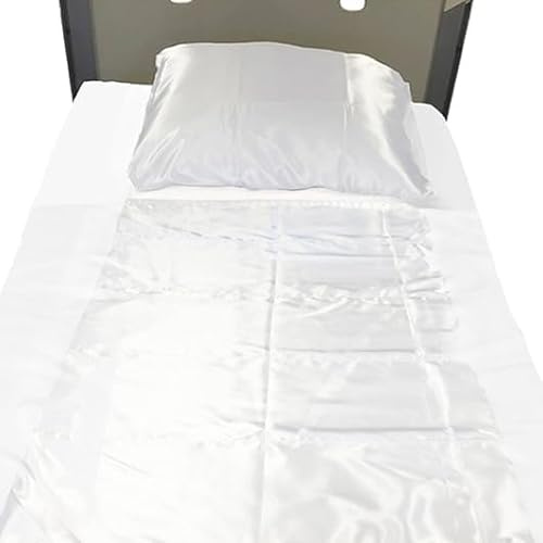 Comfort & Care Apparel Low-Friction Slide Sheet - White Slip Sheet for Patient Movement & Easy Slide, Patients Transfer Board for Elderly, Durable & Washable Up to 200 Times, 100x200
