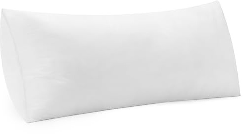 MIULEE 14x36 Inch Pillow Insert, Throw Pillow for Bed Sofa Couch Rectangle Decorative Lumbar Virgin Microfiber Stuffer